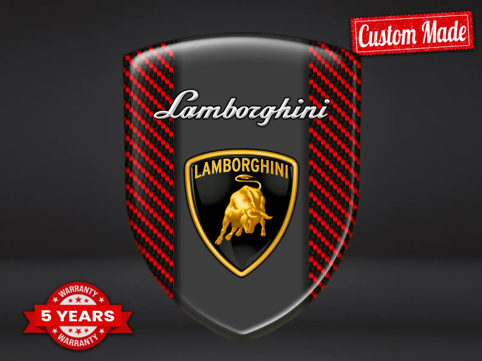 Lamborghini Heckscheibensticker Hochwertig Drift Design